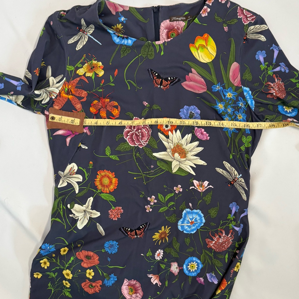 J McLaughlin Sophia Dragonfly Garden Dress - Picture 4 of 8